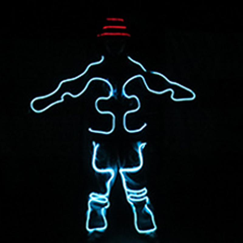 Diy Electronics Wire - Luminous Electronic Dance Performance Costumes EL