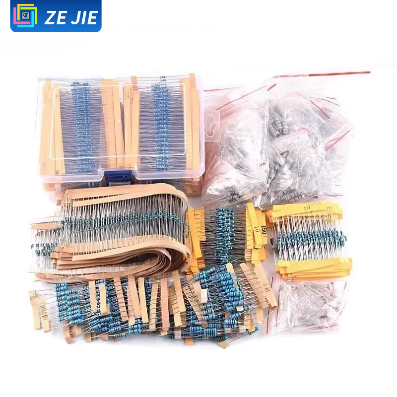 Resistor Kit 1 4W - 1/4W Metal Film Resistor Assortment Kit,