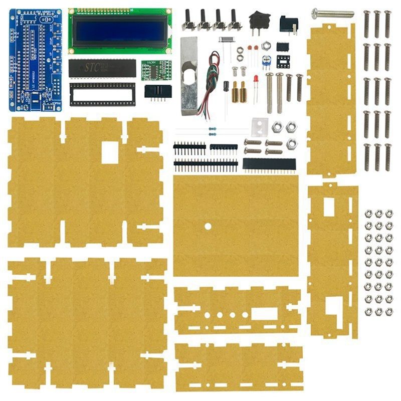 Diy Electronics Load Cell - A01E-Microcontroller Electronic Scale DIY Kit With