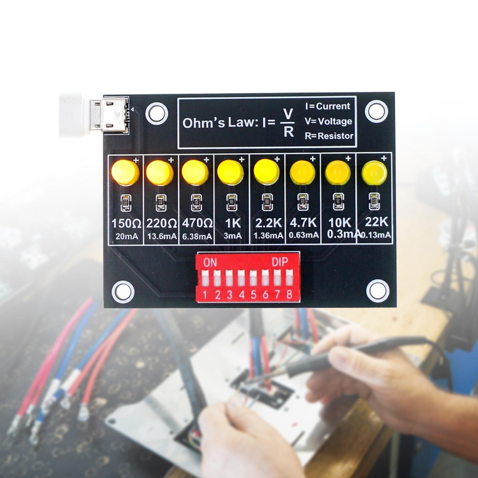 Diy Electronics Wire - DIY Soldering Practice Kit Ohms Law