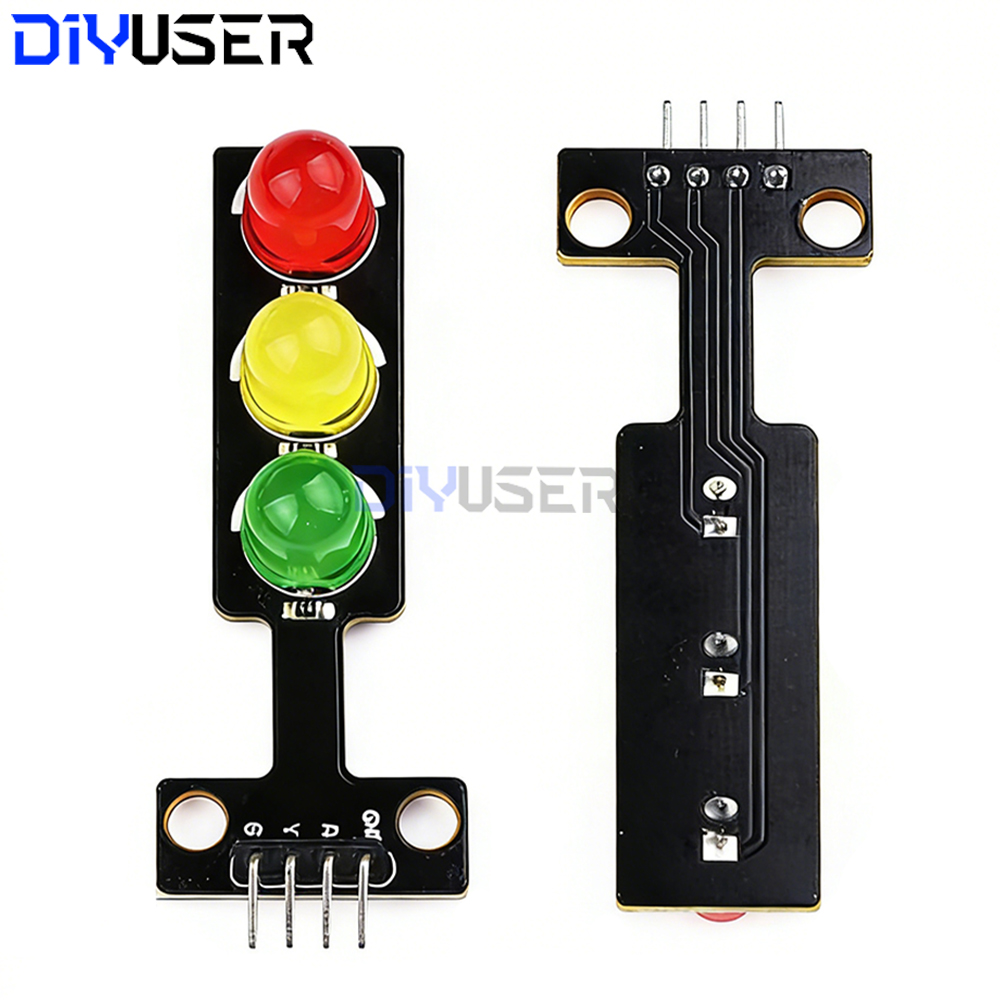 Diy Electronics Raspberry Pi - LED Traffic Light Module 5V Digital