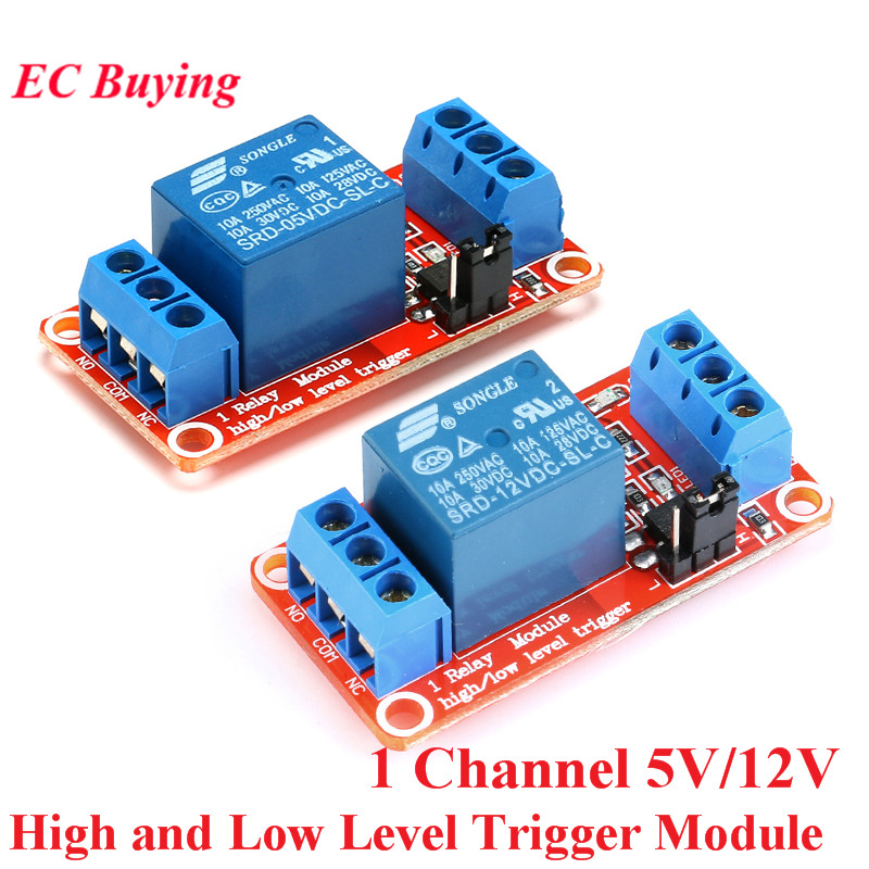 Relay Module 5V - One 1 Channel Way 5V 12V