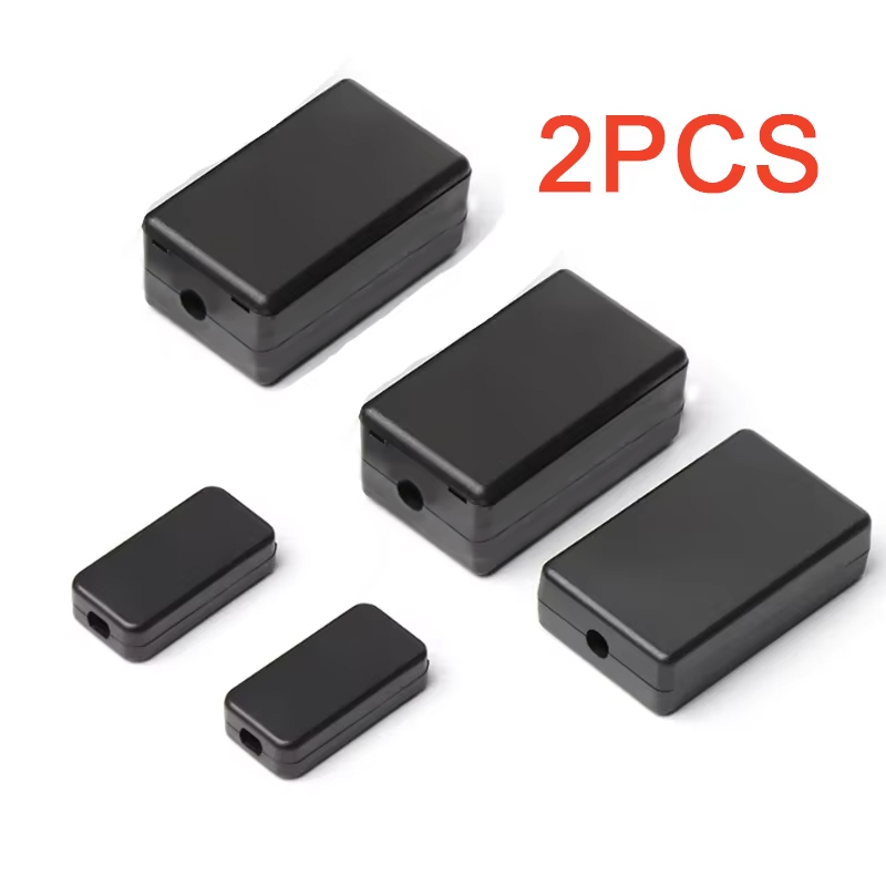 Diy Electronics For Home - 2PCS Plastic Waterproof Black Box DIY