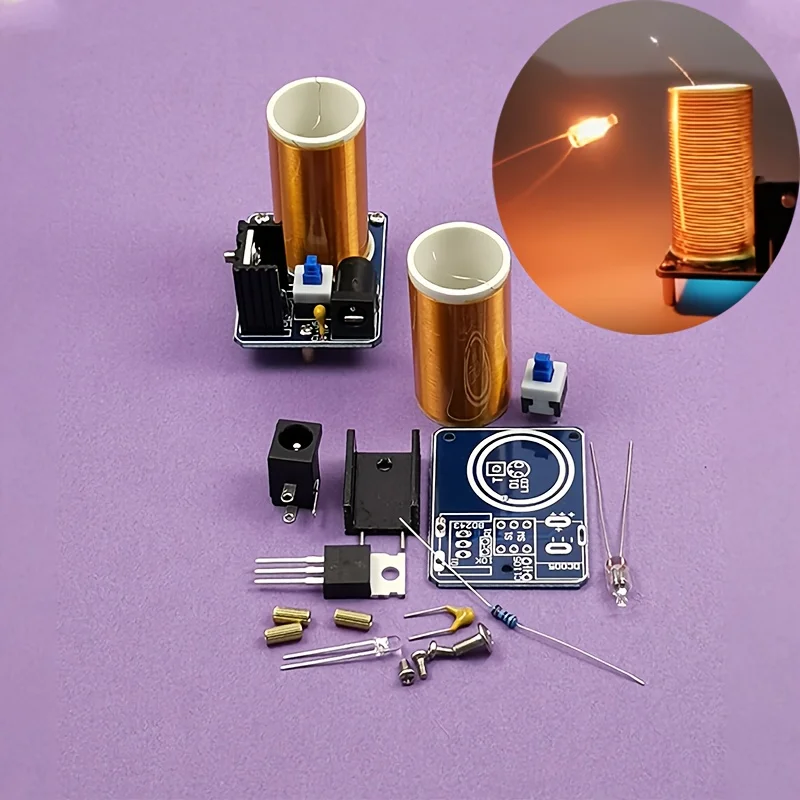 Diy Electronics Repair Kit - Mini Tesla Coil Kit BD243 DIY