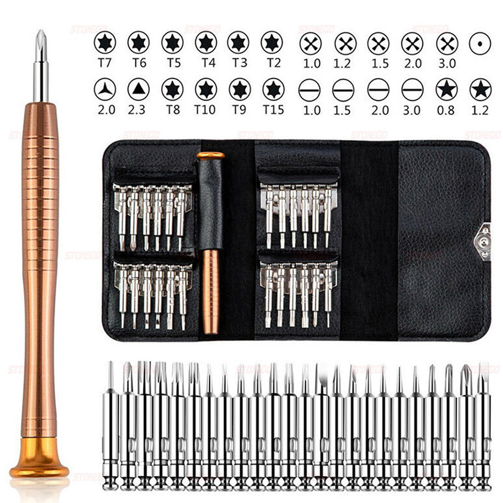 Diy Electronics Repair Kit - 25 in 1 Precision Screwdriver Set