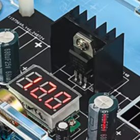 Diy With Electronics - LM317 Voltage Regulator Power Supply Board
