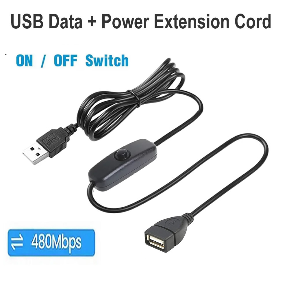 Diy Electronics Wire - 1M/2M USB Male to Female Extension