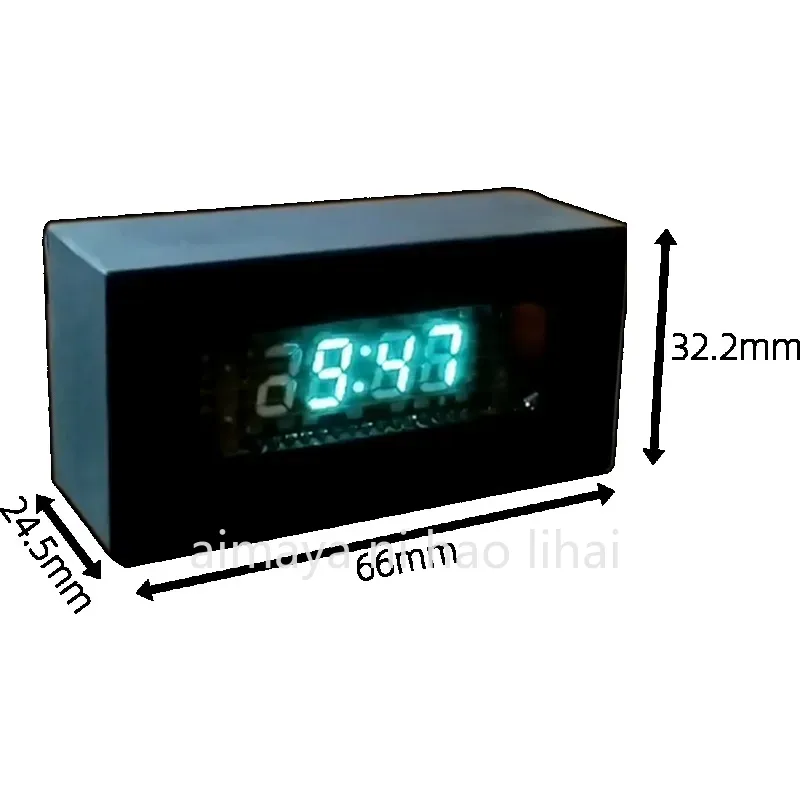 Diy Electronics Youtube - VFD Clock IV-18 Transparent Screen Futaba