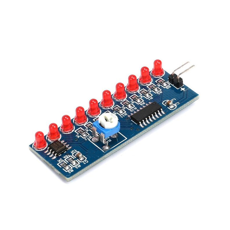 Diy Electronics Websites - NE555+CD4017 Running LED Flow LED Light