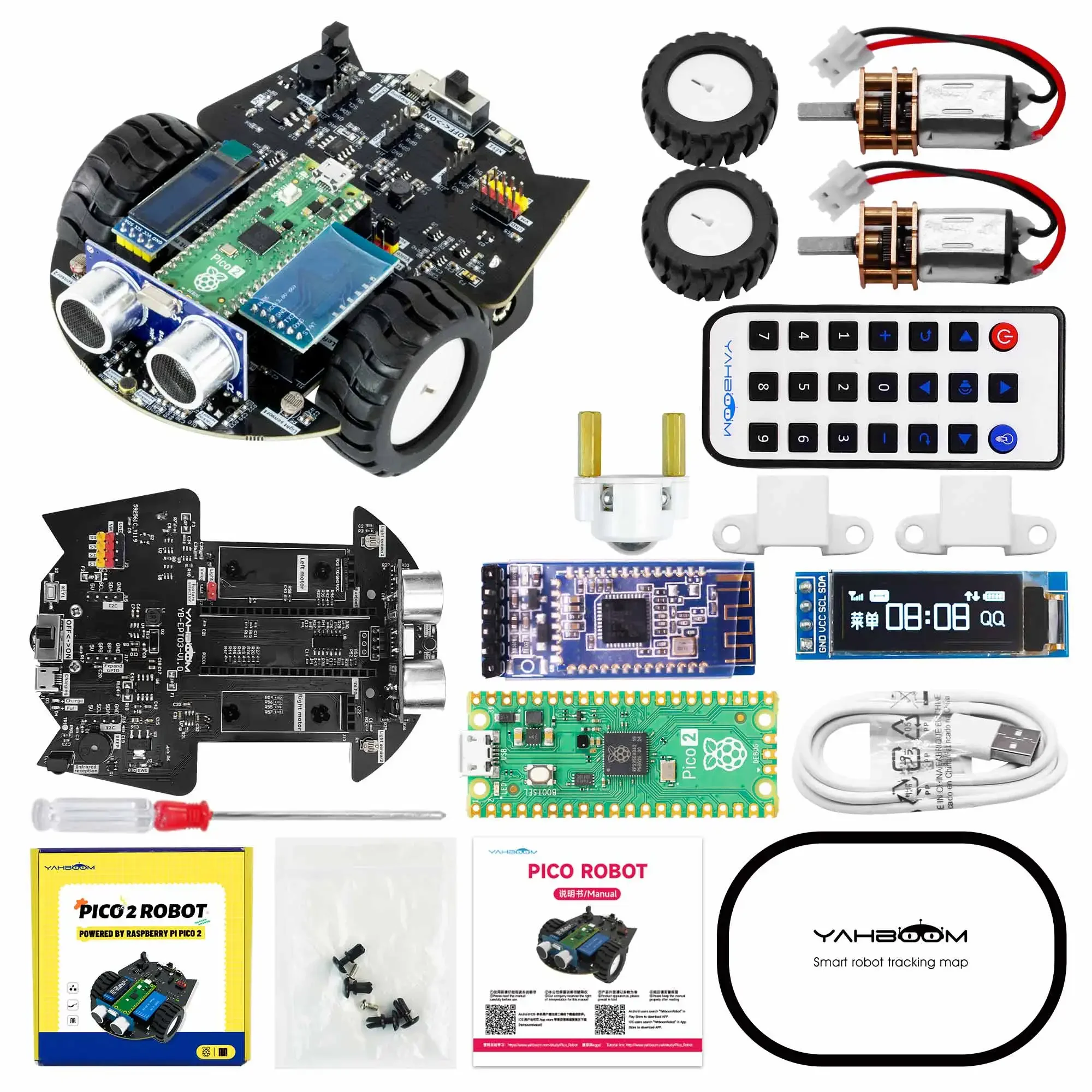 Yahboom Raspberry Pi Pico 2 Ro - Diy Electronics Raspberry Pi recension och pris