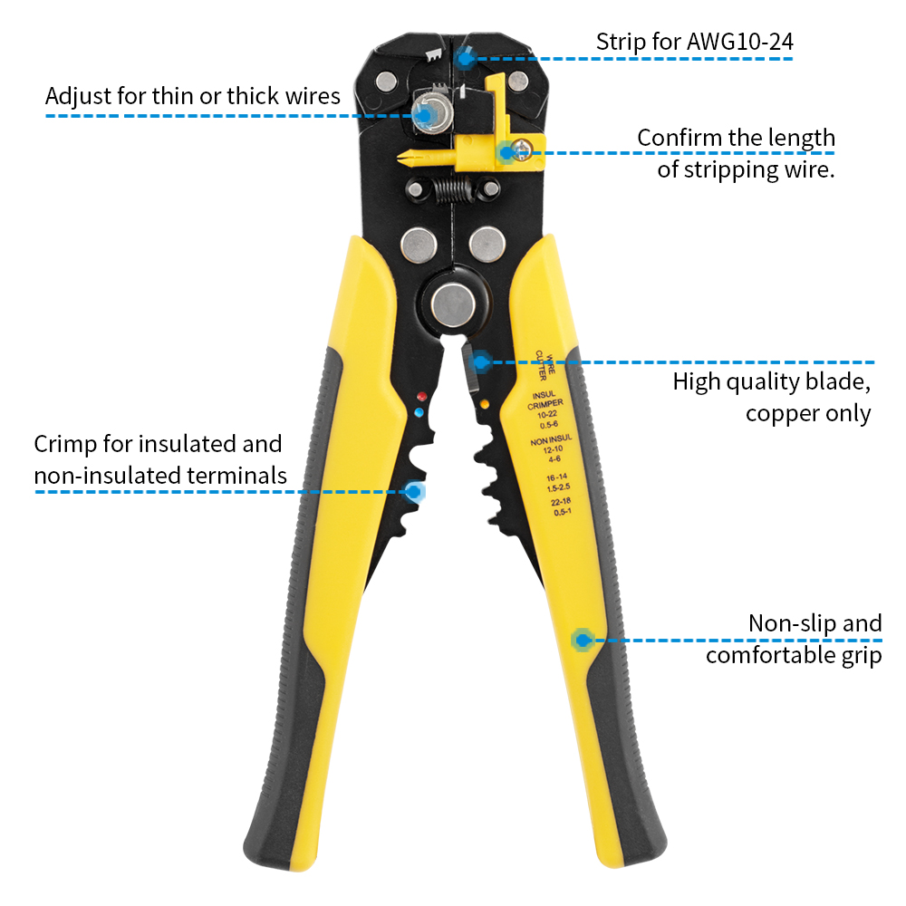 Wire Stripper Tools Multitool  - Wire Stripper Cutter recension och pris
