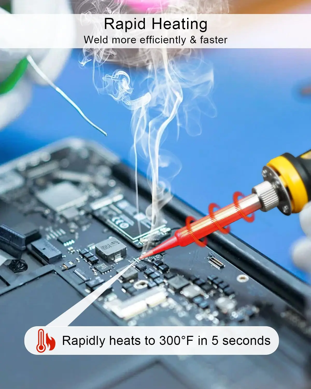 Portable Soldering Iron Kit Co - Diy Electronics Repair Kit recension och pris