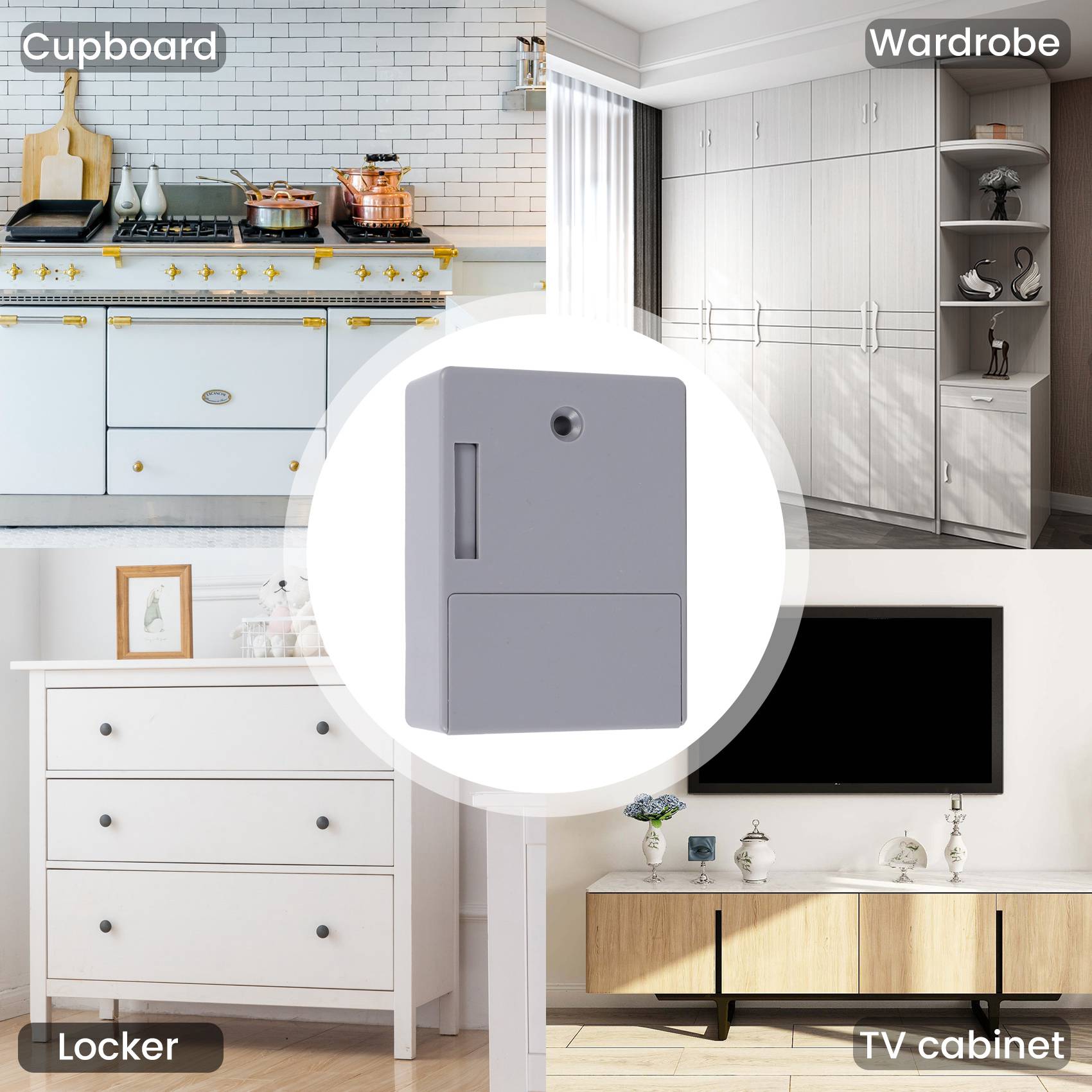 ABFN-RFID Electronic Cabinet L - Diy Electronics Cabinet recension och pris