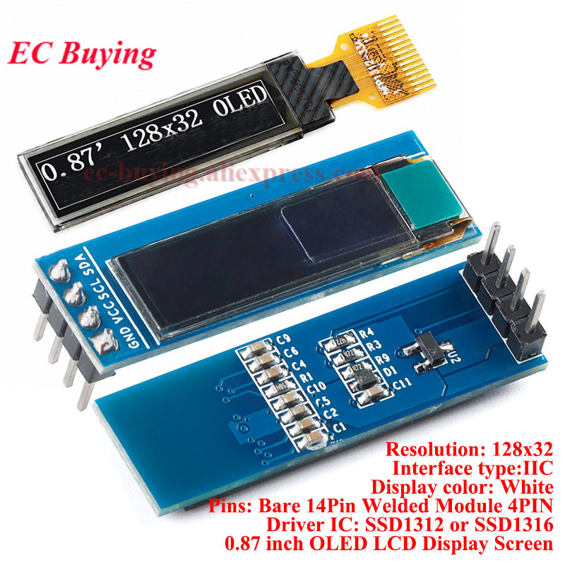 5pcs/1pc 0.87 inch 0.87