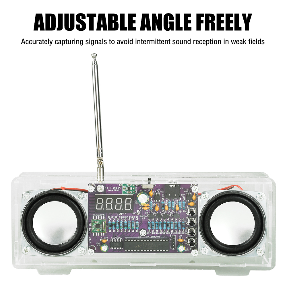 Dual Channel Electronic FM Rad - Diy Electronics Youtube Channel recension och pris
