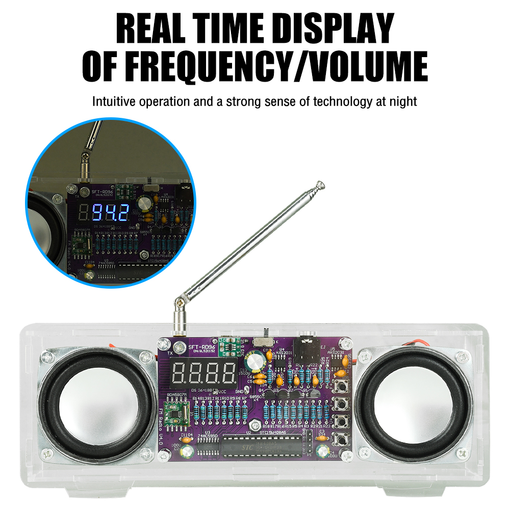 Dual Channel Electronic FM Rad - Diy Electronics Youtube Channel recension och pris