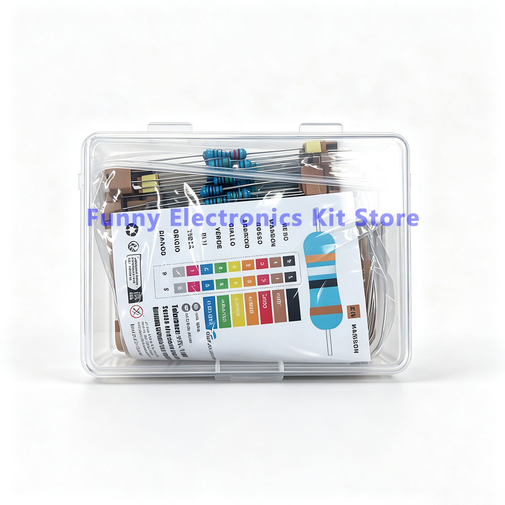 600 Pcs Assorted Metal Film Re - Resistor Kit 1 4W recension och pris