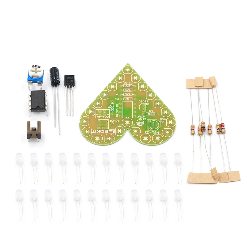 DIY Kit Heart Shape Breathing  - Diy Electronics Lab recension och pris