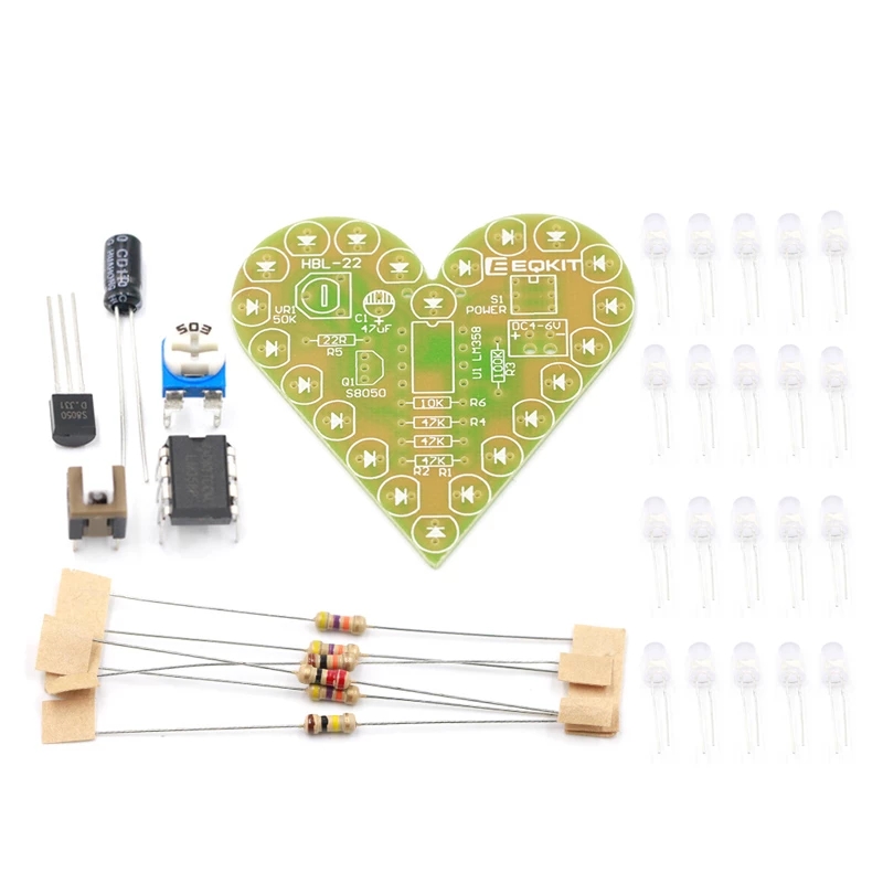 DIY Kit Heart Shape Breathing  - Diy Electronics Lab recension och pris