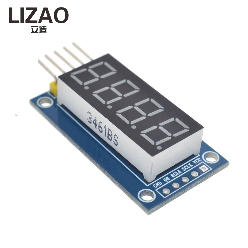 LIZAO 4 Bits Digital Tube LED  - Diy Electronics Youtube recension och pris