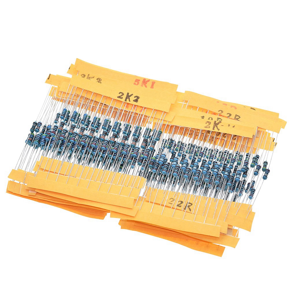 TZT 1Pack 300Pcs 10 -1M Ohm 1/ - Resistor Kit 1 4W recension och pris