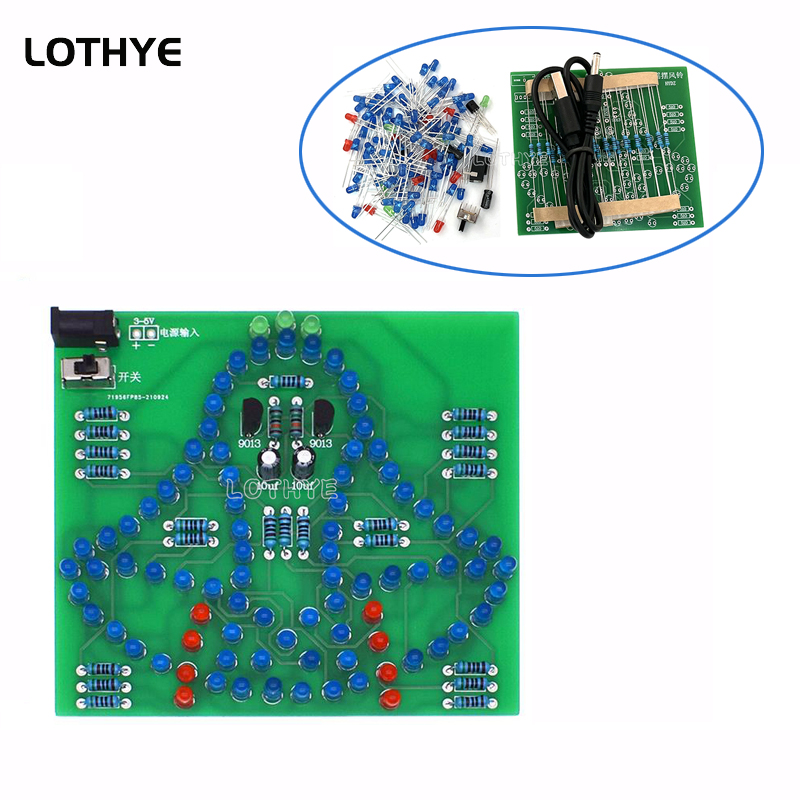 DC 3-5V LED Light Swing Wind C - Diy Electronics Lab recension och pris