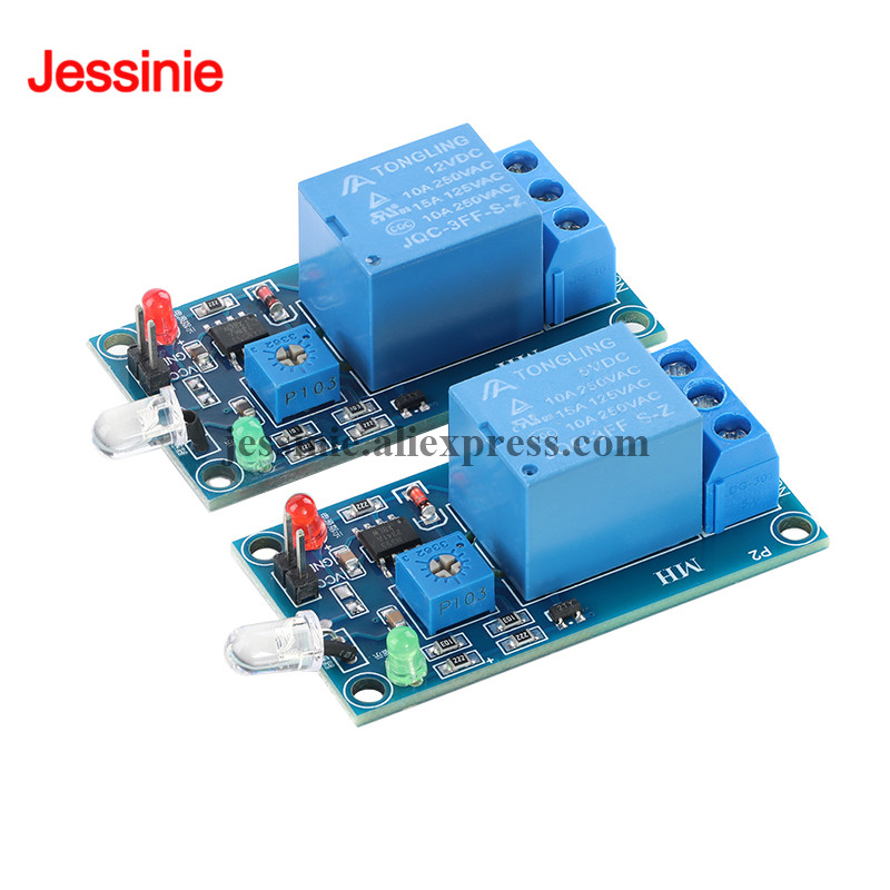 5pcs/1pc 5V 12V Light Control  - Relay Module 5V recension och pris