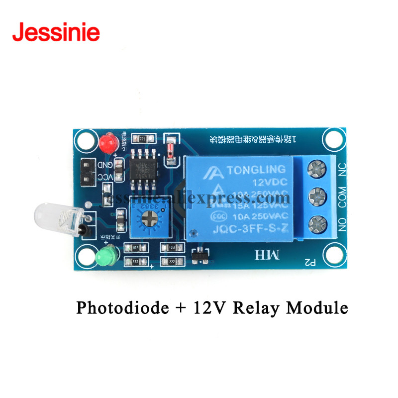 5pcs/1pc 5V 12V Light Control  - Relay Module 5V recension och pris
