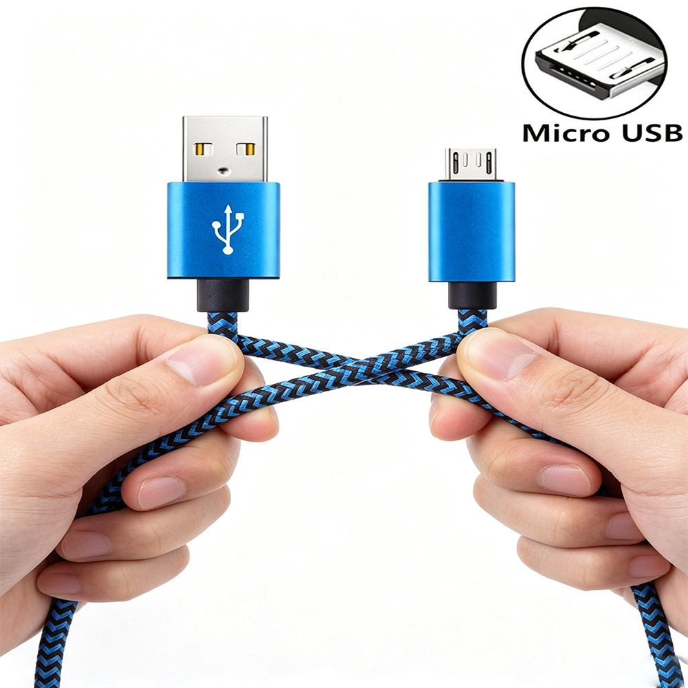 USB Micro 2.4A Fast Charging B - Diy Electronics Wire recension och pris
