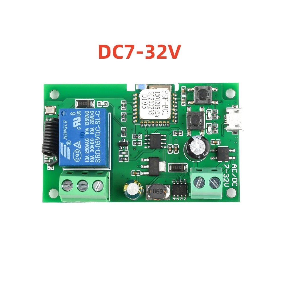 Ewelink AC/DC 5V 7V-32V 1 Chan - Relay Module 5V recension och pris