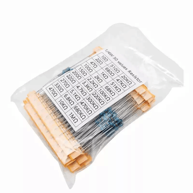 300PCS 1/4W Metal Film Resisto - Resistor Kit 1 4W recension och pris