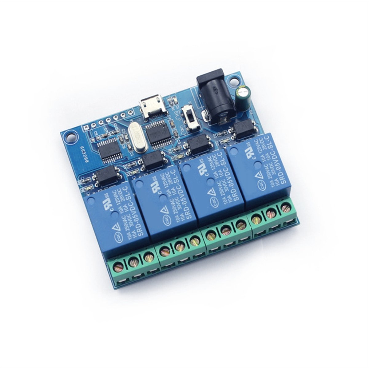AT42 4 Channel USB Relay Modul - Relay Module 5V recension och pris
