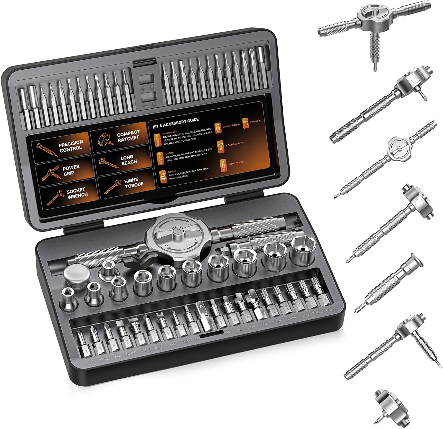 62 in 1 Magnetic Screwdriver S - Diy Electronics Repair Kit recension och pris
