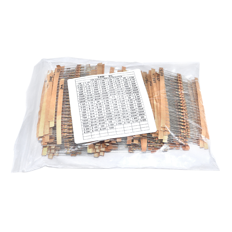 3120pcs 156 Values 1 -10M Ohm  - Resistor Kit 1 4W recension och pris