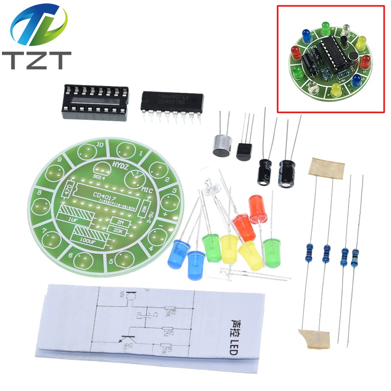 TZT 1/3PCS CD4017 colorful voi - Diy Electronics Lab recension och pris