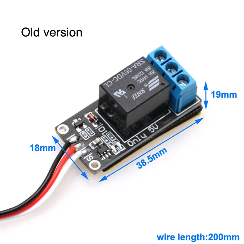 1PCS PWM Relay Switch 5V-12V 2 - Relay Module 5V recension och pris
