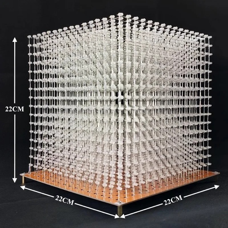 3 D16mini Light Cube Kit 16x16 - Diy With Electronics recension och pris