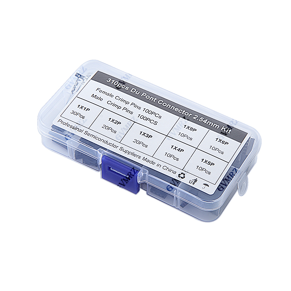 310PCS/BOX 2.54mm Male+Female  - Diy Electronics Tool Kit recension och pris