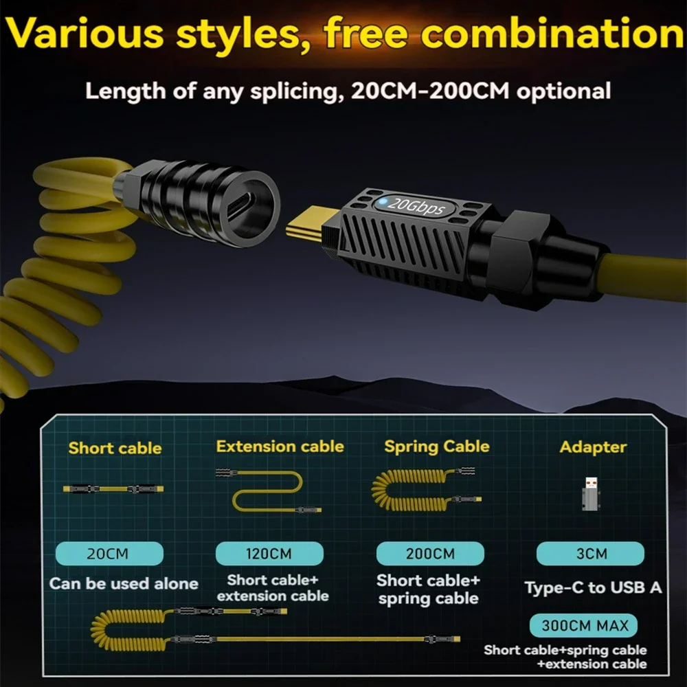7in1 USB C Geek Data Cable DIY - Diy Electronics Websites recension och pris