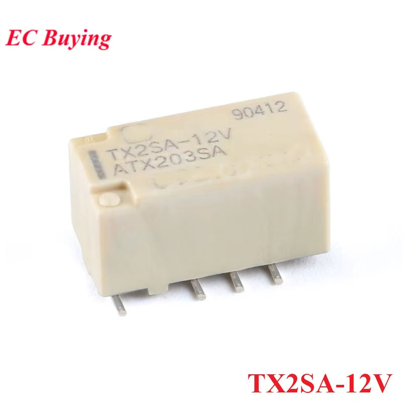 5Pcs/1pc TX2SA Signal Relay DC - Relay Module 5V recension och pris