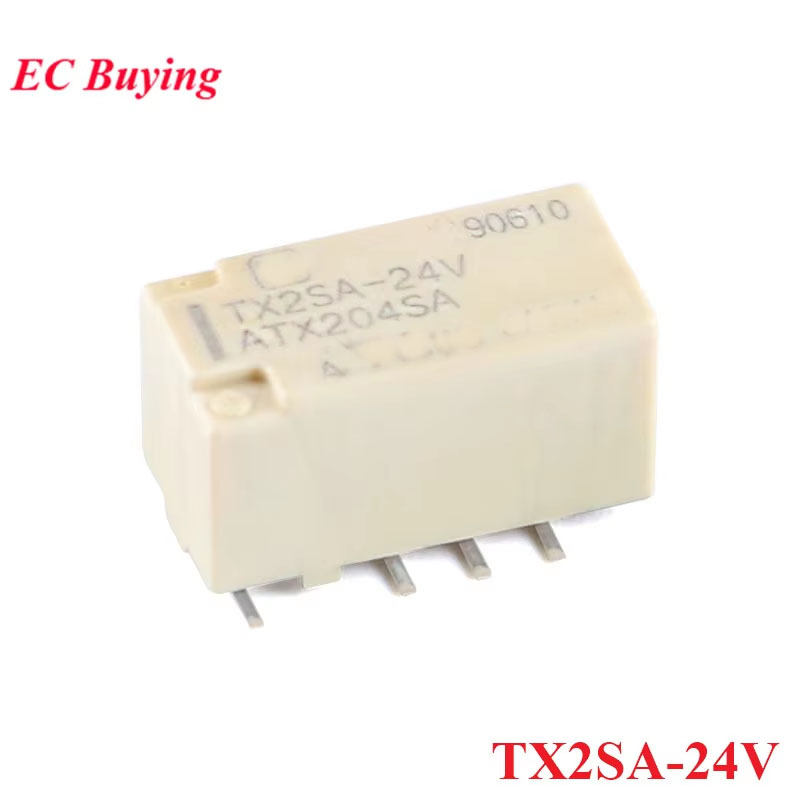5Pcs/1pc TX2SA Signal Relay DC - Relay Module 5V recension och pris