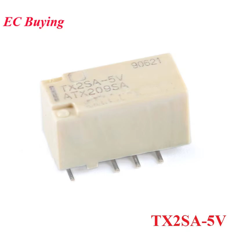 5Pcs/1pc TX2SA Signal Relay DC - Relay Module 5V recension och pris