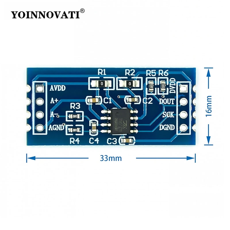 TM7711 24Bit Weighing Pressure - Diy Electronics Load Cell recension och pris