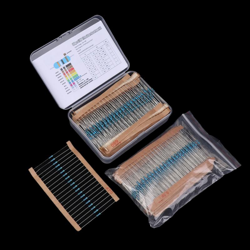 （Summer4）300/600 Pcs 1/4W Meta - Resistor Kit 1 4W recension och pris
