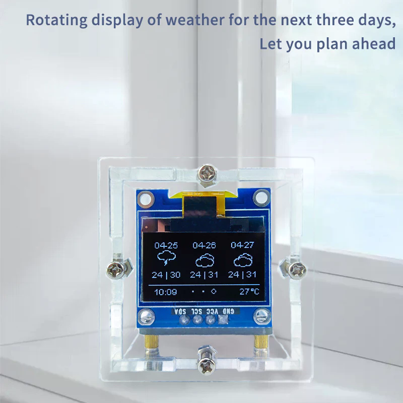 Hot Sale ESP8266 MINI Weather  - Diy Electronics For Sale recension och pris