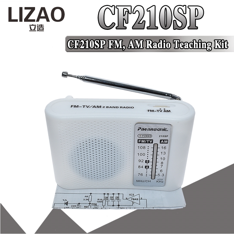 LIZAO CF210SP FM AM Radio Kit, - Diy Electronics Repair Kit recension och pris