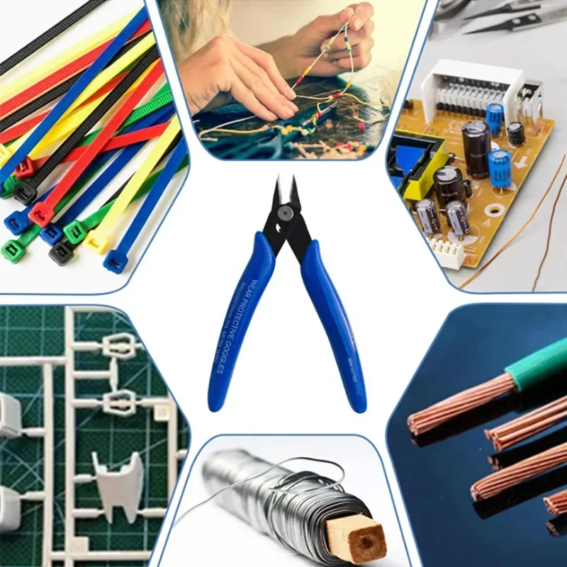 170 Electronic Diagonal Pliers - Diy Electronics Tool Kit recension och pris