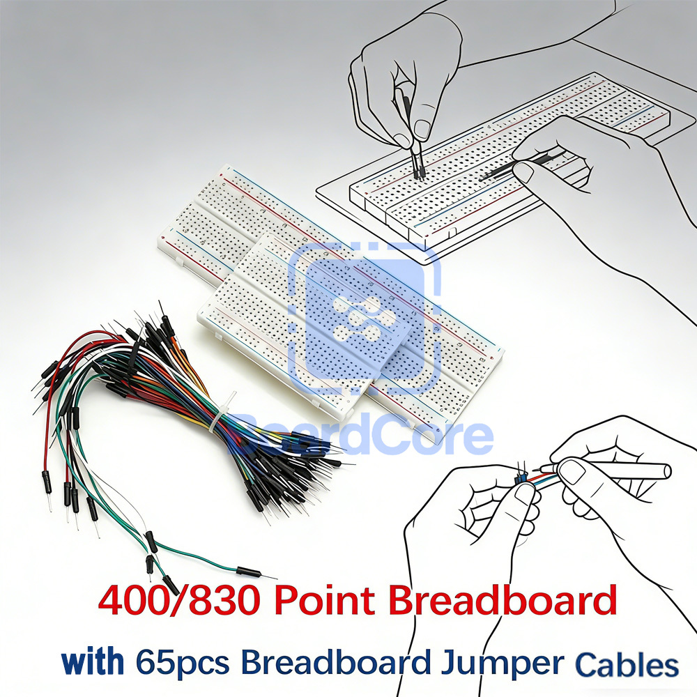 400/830 Point Breadboard Kit w - Diy Electronics Raspberry Pi recension och pris
