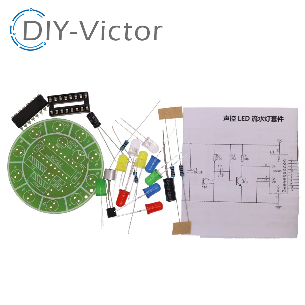 1/5/10 PCS CD4017 colorful voi - Diy Electronics Lab recension och pris