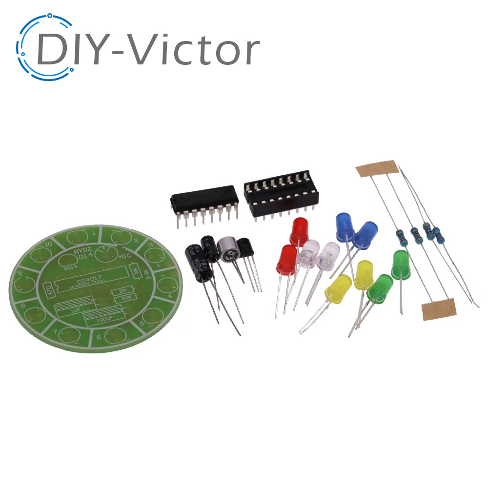 1/5/10 PCS CD4017 colorful voi - Diy Electronics Lab recension och pris